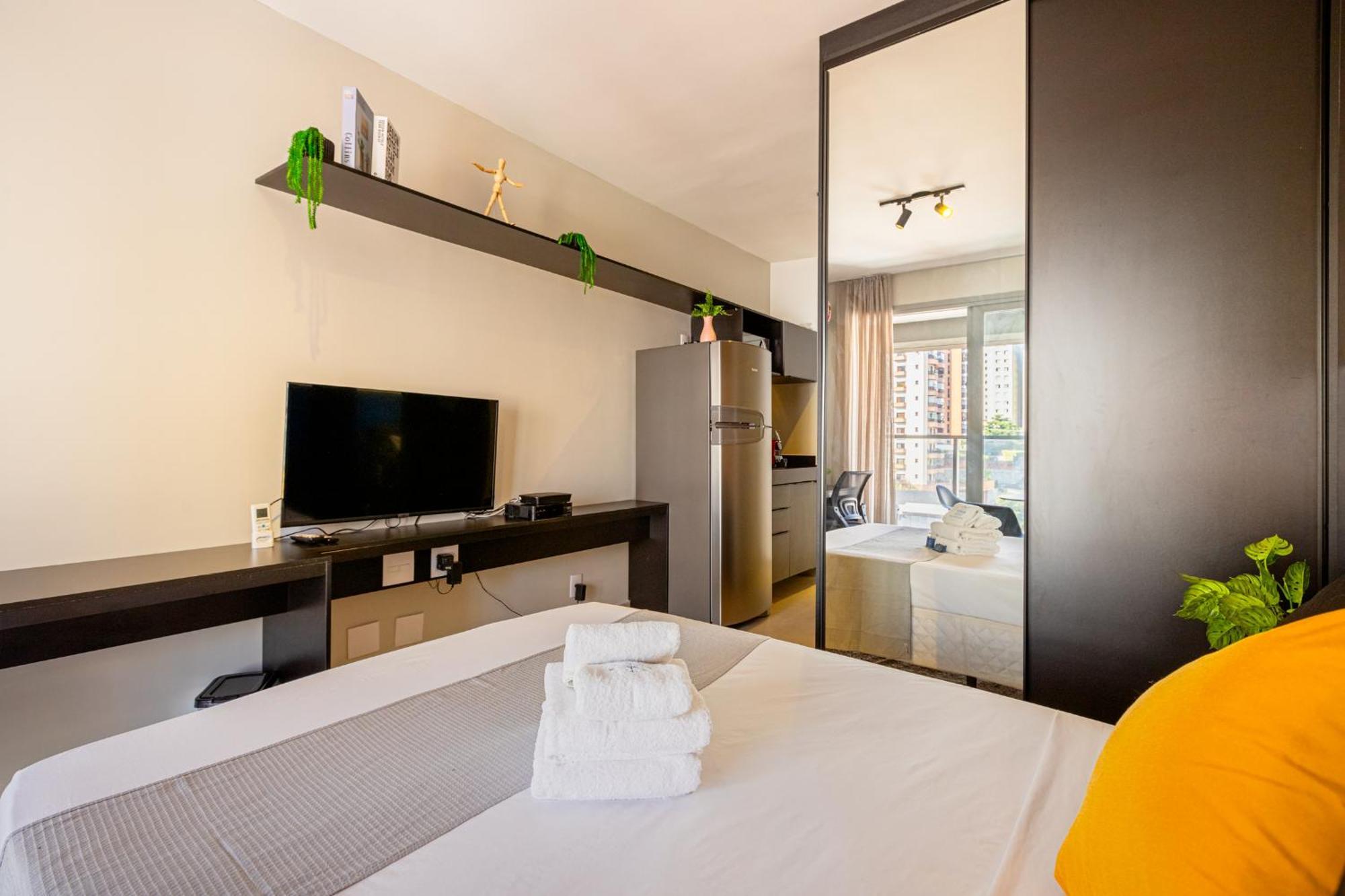 Easy Star - Encantador Ao Lado Do Allianz Parque. - Ck01h Apartamento