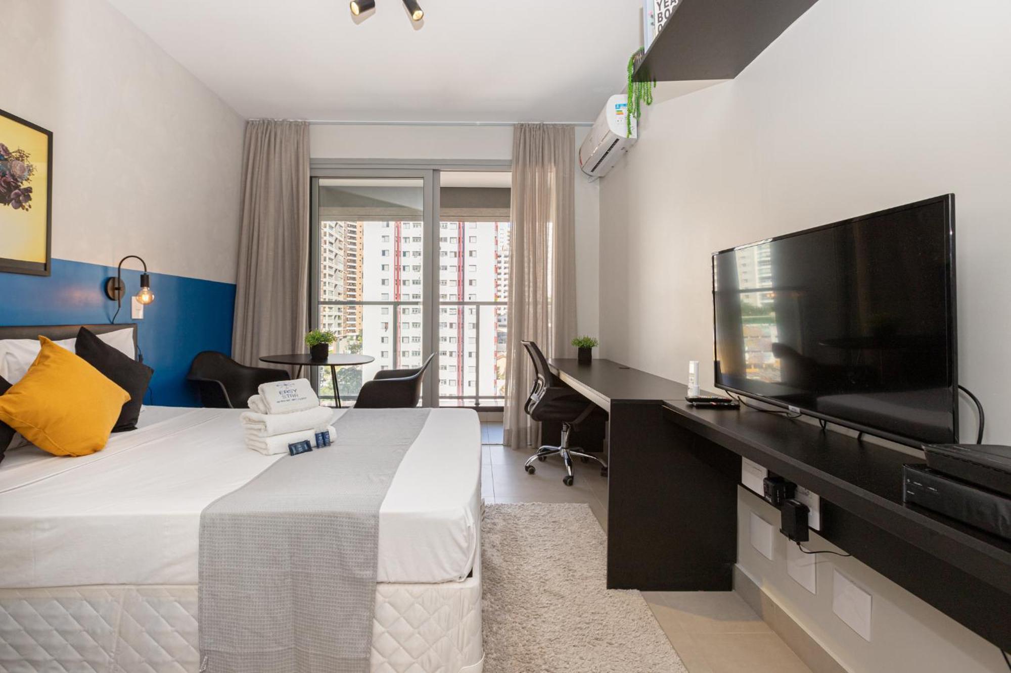Easy Star - Encantador Ao Lado Do Allianz Parque. - Ck01h Apartamento São Paulo